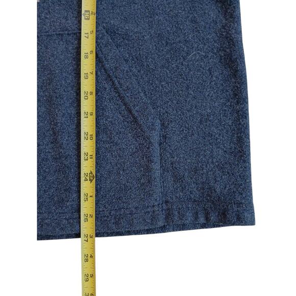 Washington DC Pullover Hoodie USA Sz M Blue Crushed Velvet Embroidery Kangaroo - Picture 14 of 16